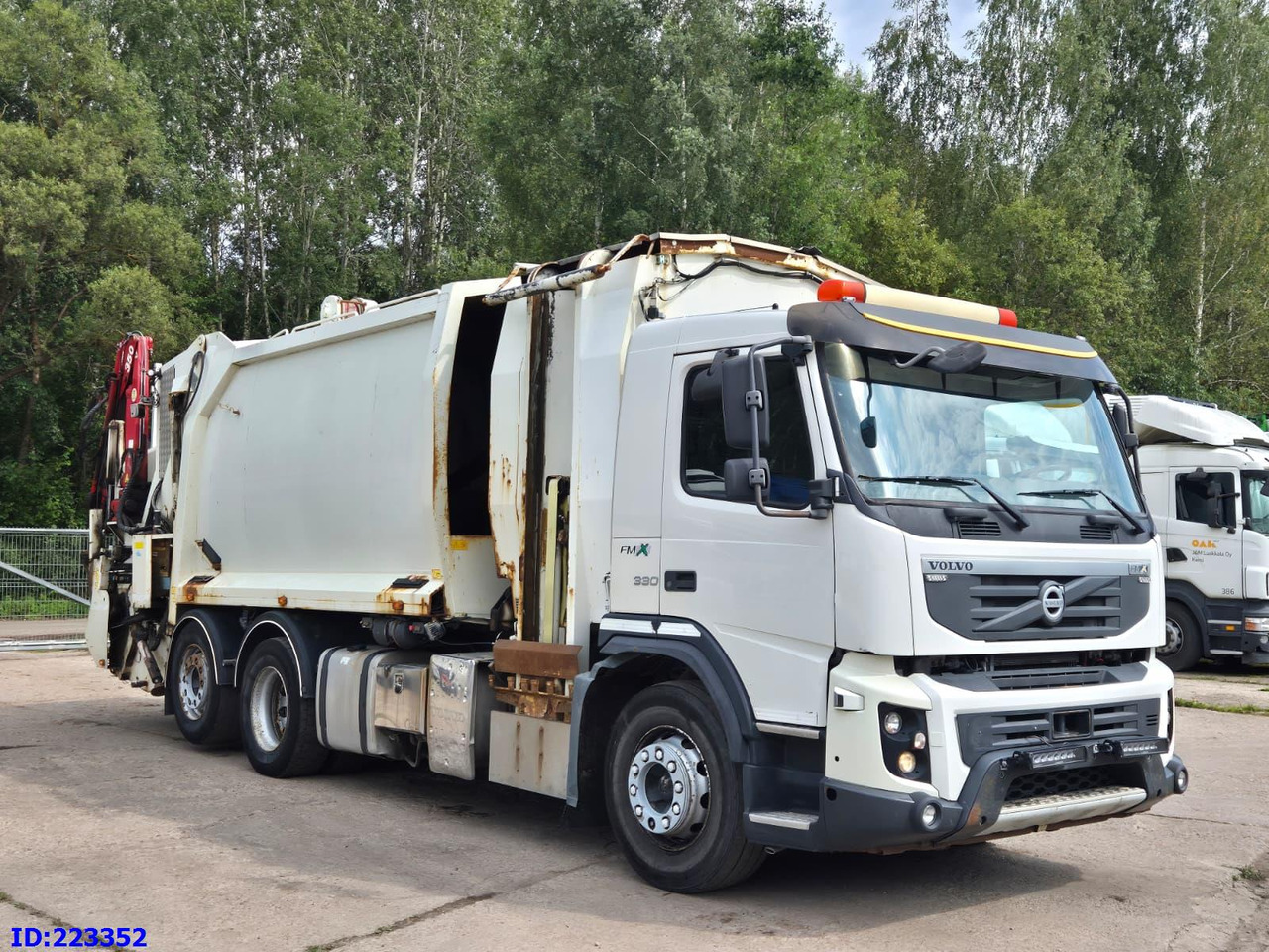 VOLVO FMX 330HP 6x2 Norba RL300. Keox -bio, Ferrari crane, Dynawatt -pressure - 쓰레기차 : 사진 4 VOLVO FMX 330HP 6x2 Norba RL300. Keox -bio, Ferrari crane, Dynawatt -pressure - 쓰레기차 : 사진 4