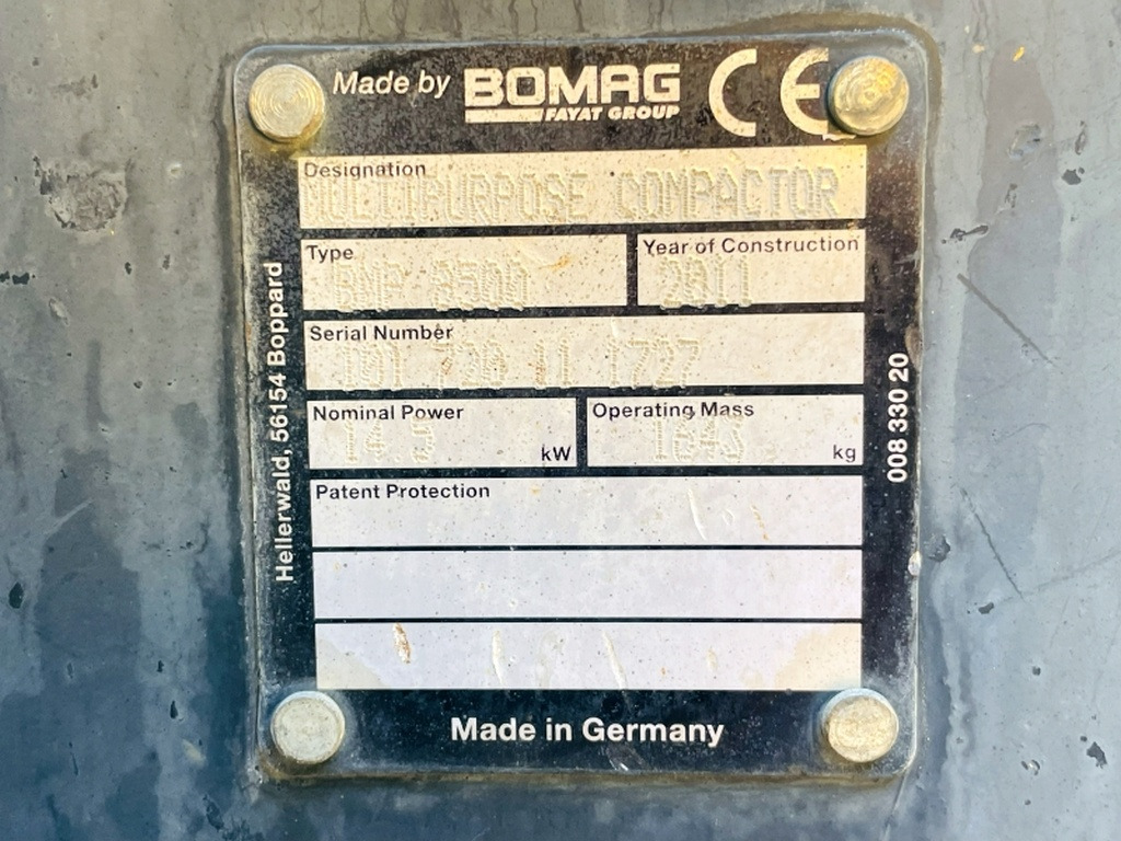 Bomag BMP8500 (4074) - 로드 롤러 : 사진 3 Bomag BMP8500 (4074) - 로드 롤러 : 사진 3
