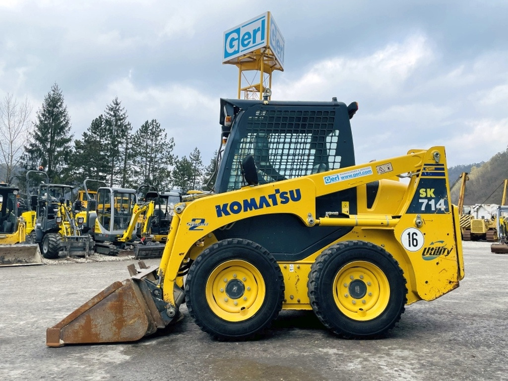 Komatsu SK714-5 (3947) - 스키드 스티어 로더 : 사진 1 Komatsu SK714-5 (3947) - 스키드 스티어 로더 : 사진 1