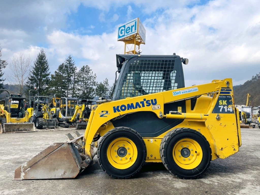 Komatsu SK714-5 (3948) - 스키드 스티어 로더 : 사진 1 Komatsu SK714-5 (3948) - 스키드 스티어 로더 : 사진 1