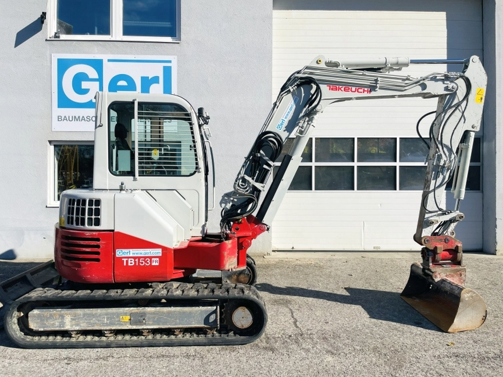 Takeuchi TB153FR (4091) - 미니 굴삭기 : 사진 2 Takeuchi TB153FR (4091) - 미니 굴삭기 : 사진 2