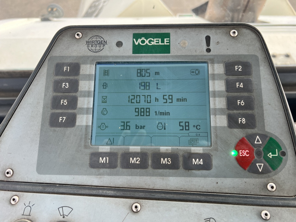 아스팔트 포장기 Vögele Super 1800-2 (111540) : 사진 9