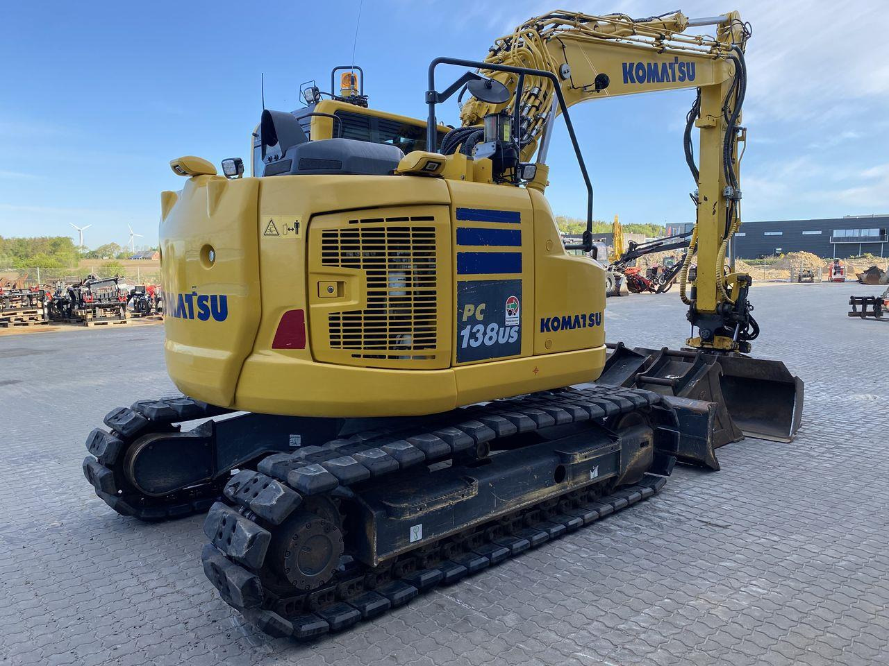 Komatsu PC138US-11 - 크롤러 굴삭기 : 사진 4 Komatsu PC138US-11 - 크롤러 굴삭기 : 사진 4