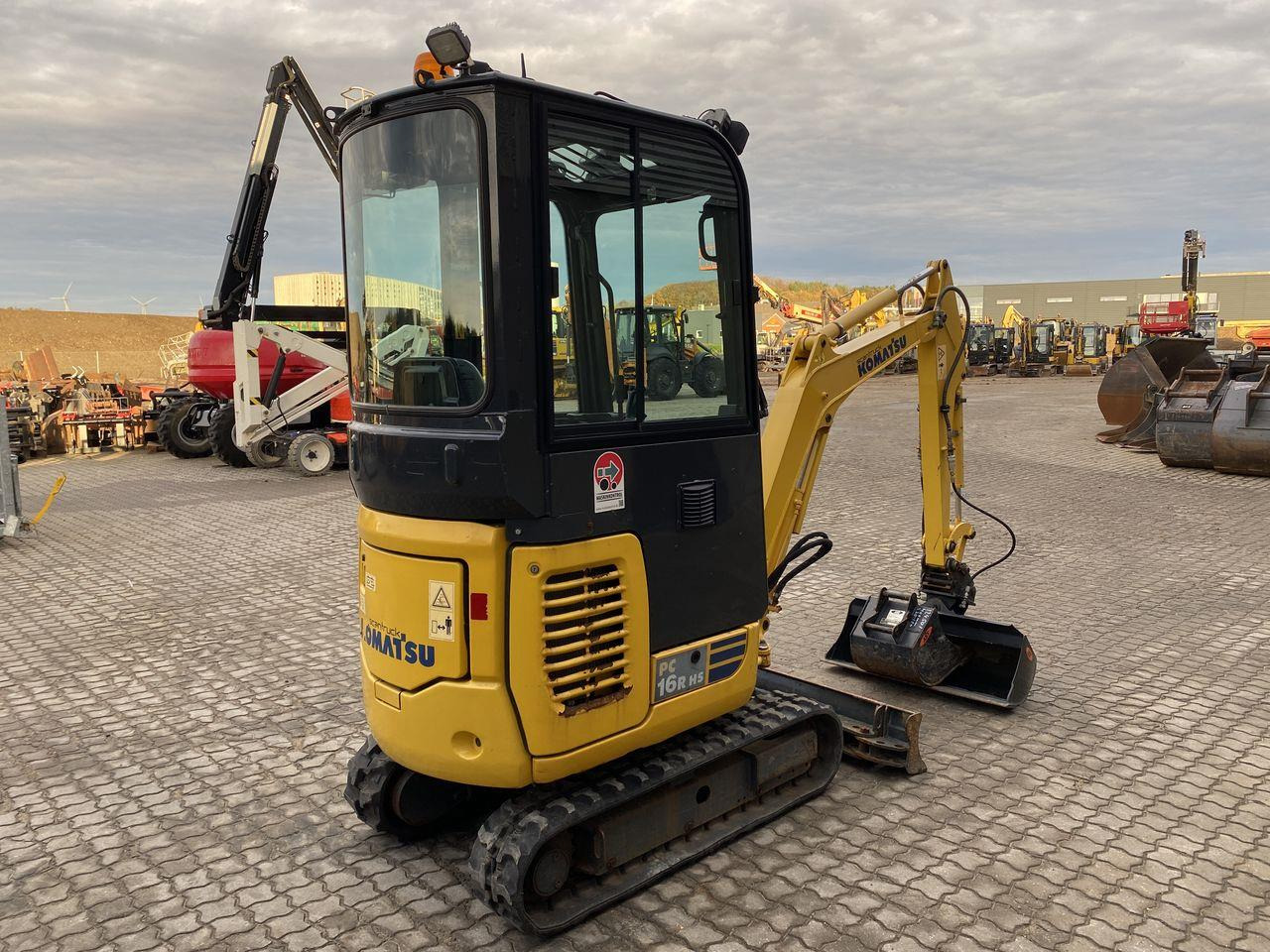 Komatsu PC16-3HS - 미니 굴삭기 : 사진 4 Komatsu PC16-3HS - 미니 굴삭기 : 사진 4
