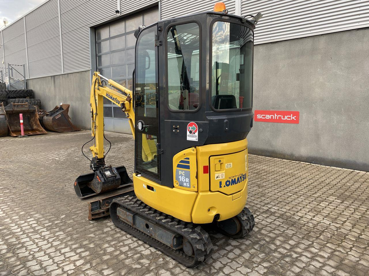 Komatsu PC16-3HS - 미니 굴삭기 : 사진 2 Komatsu PC16-3HS - 미니 굴삭기 : 사진 2