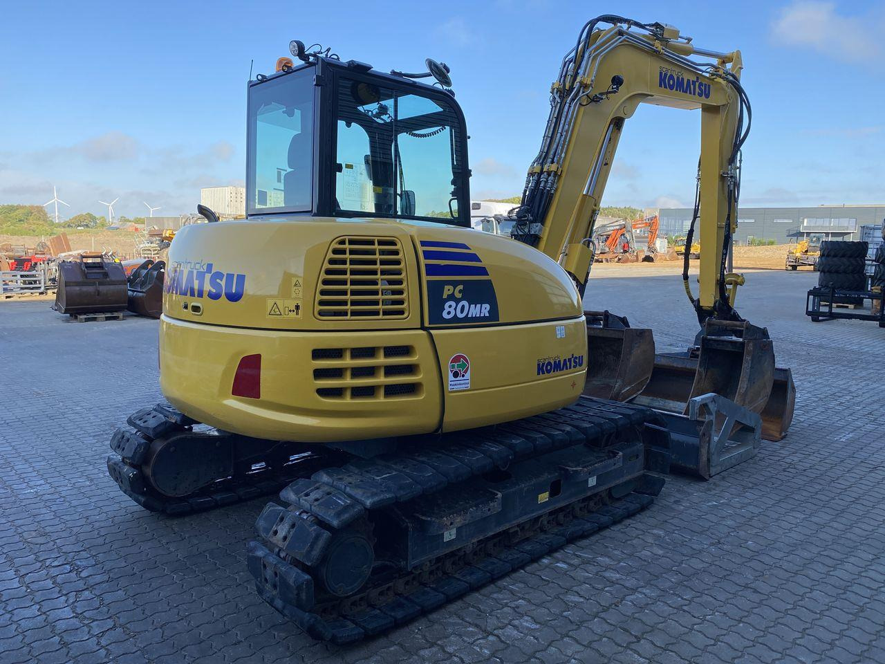 Komatsu PC80MR-5EO - 미니 굴삭기 : 사진 4 Komatsu PC80MR-5EO - 미니 굴삭기 : 사진 4