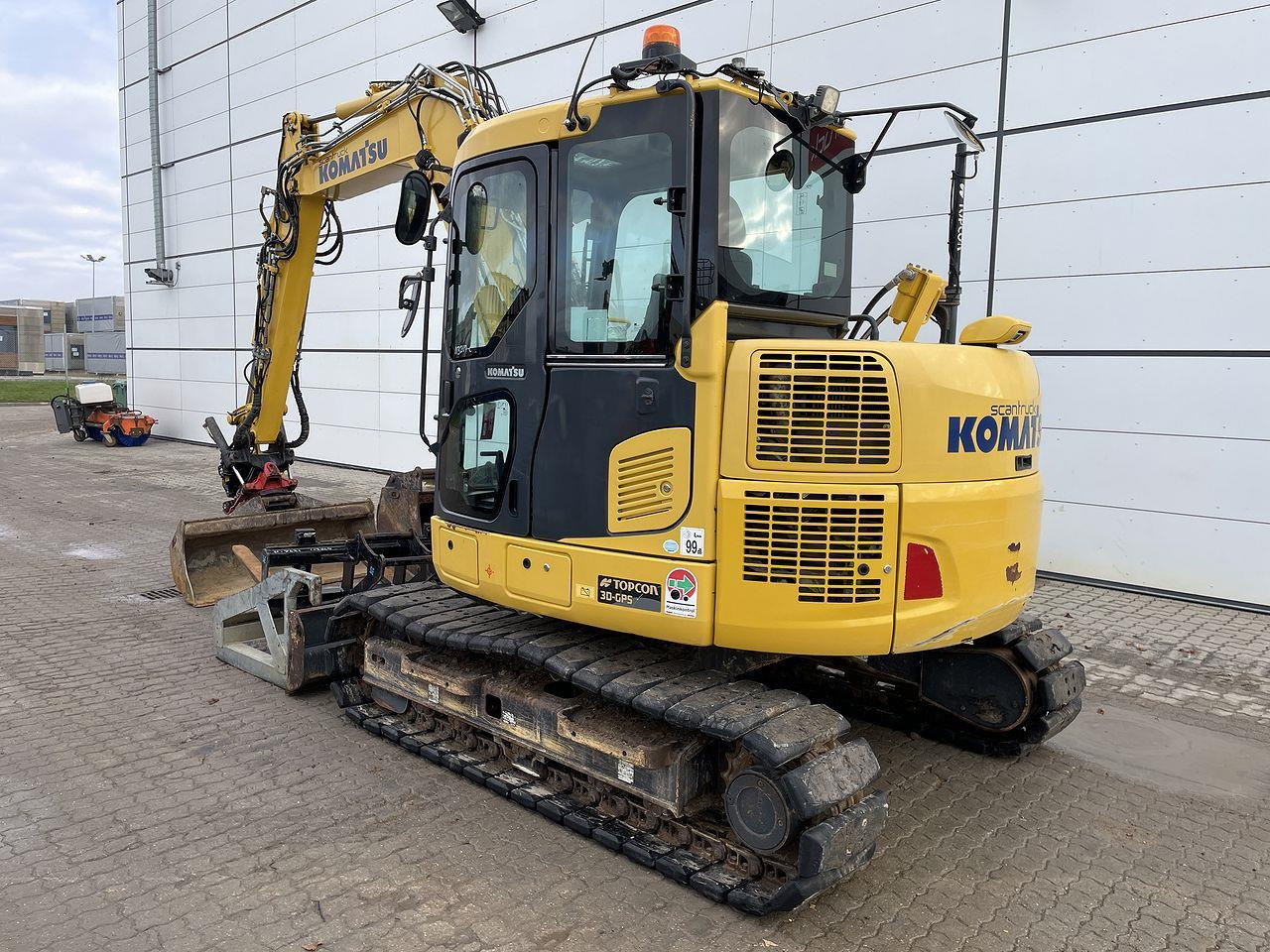 Komatsu PC88MR-10 - 미니 굴삭기 : 사진 2 Komatsu PC88MR-10 - 미니 굴삭기 : 사진 2