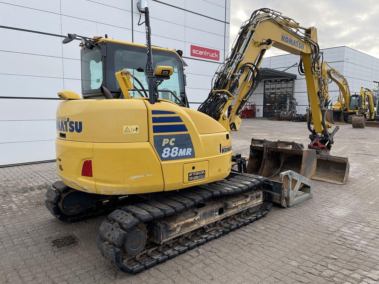 Komatsu PC88MR-10 - 미니 굴삭기 : 사진 4 Komatsu PC88MR-10 - 미니 굴삭기 : 사진 4