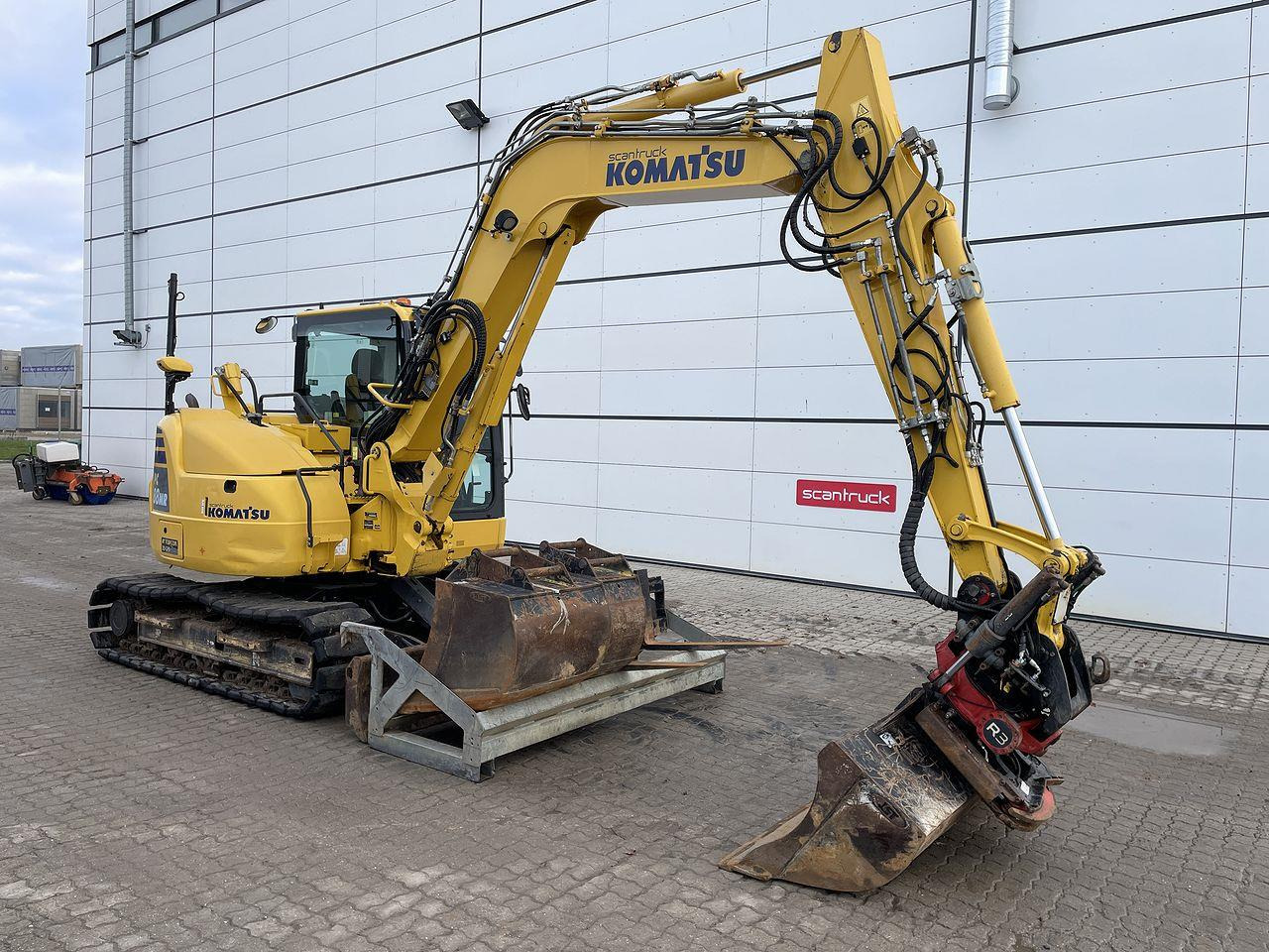 Komatsu PC88MR-10 - 미니 굴삭기 : 사진 5 Komatsu PC88MR-10 - 미니 굴삭기 : 사진 5