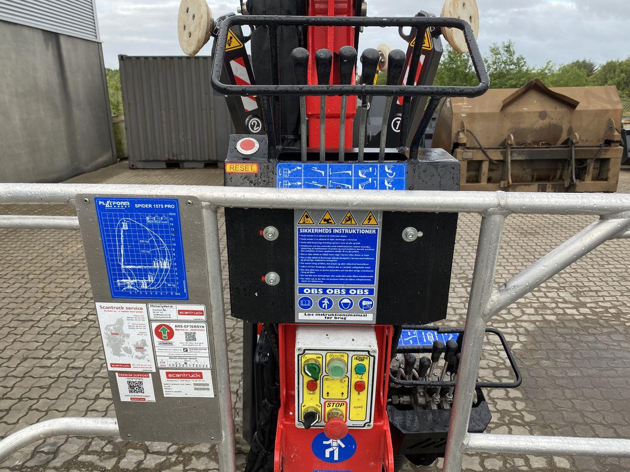 Platform Basket SPIDER 15.75 STD - 스파이더 리프트 : 사진 3 Platform Basket SPIDER 15.75 STD - 스파이더 리프트 : 사진 3