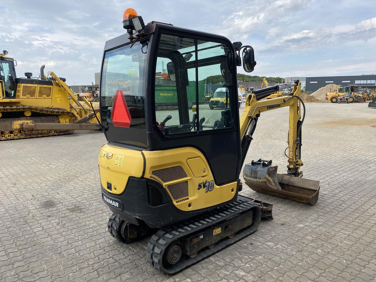 Yanmar SV18 - 미니 굴삭기 : 사진 4 Yanmar SV18 - 미니 굴삭기 : 사진 4