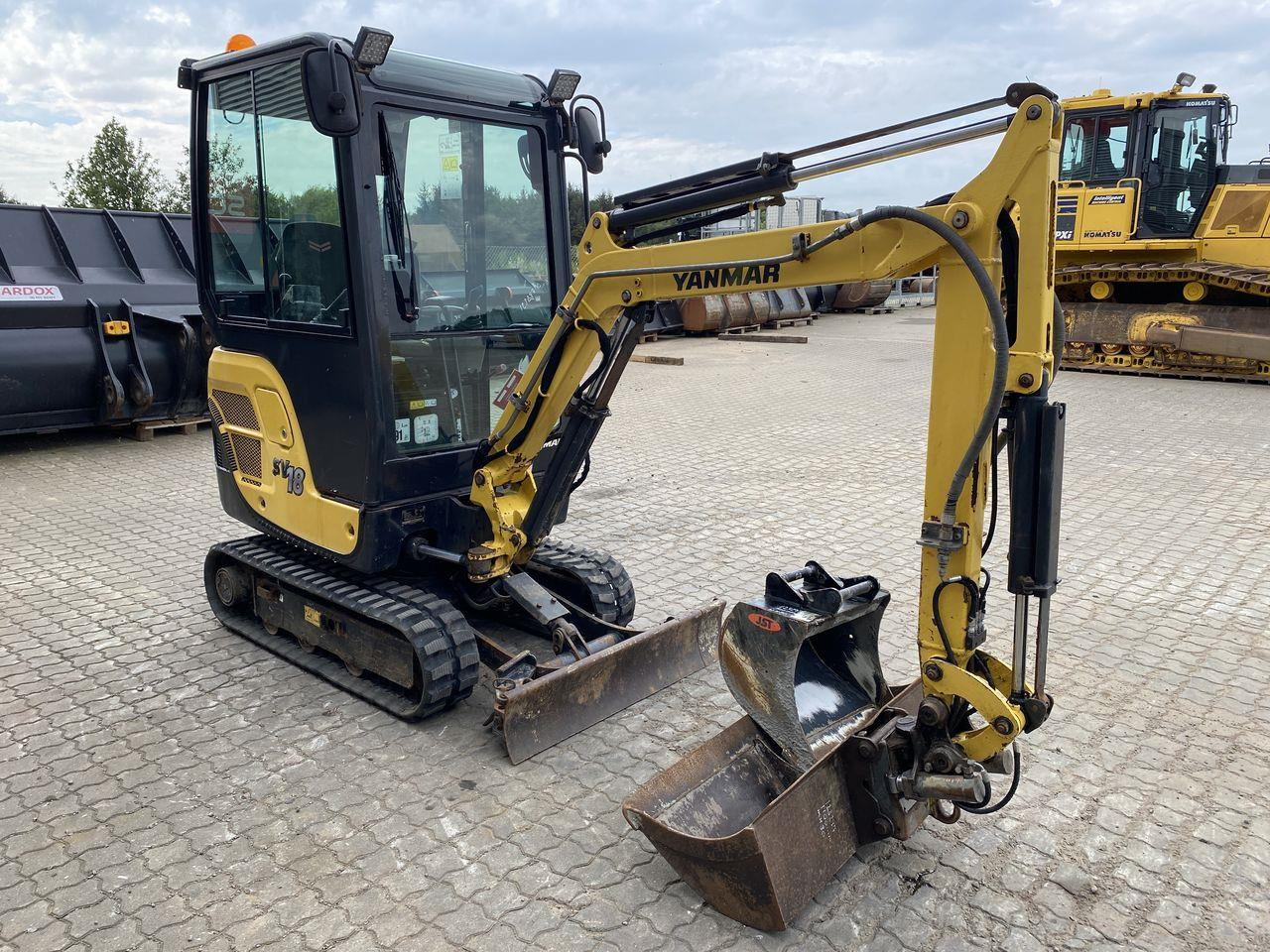 Yanmar SV18 - 미니 굴삭기 : 사진 5 Yanmar SV18 - 미니 굴삭기 : 사진 5