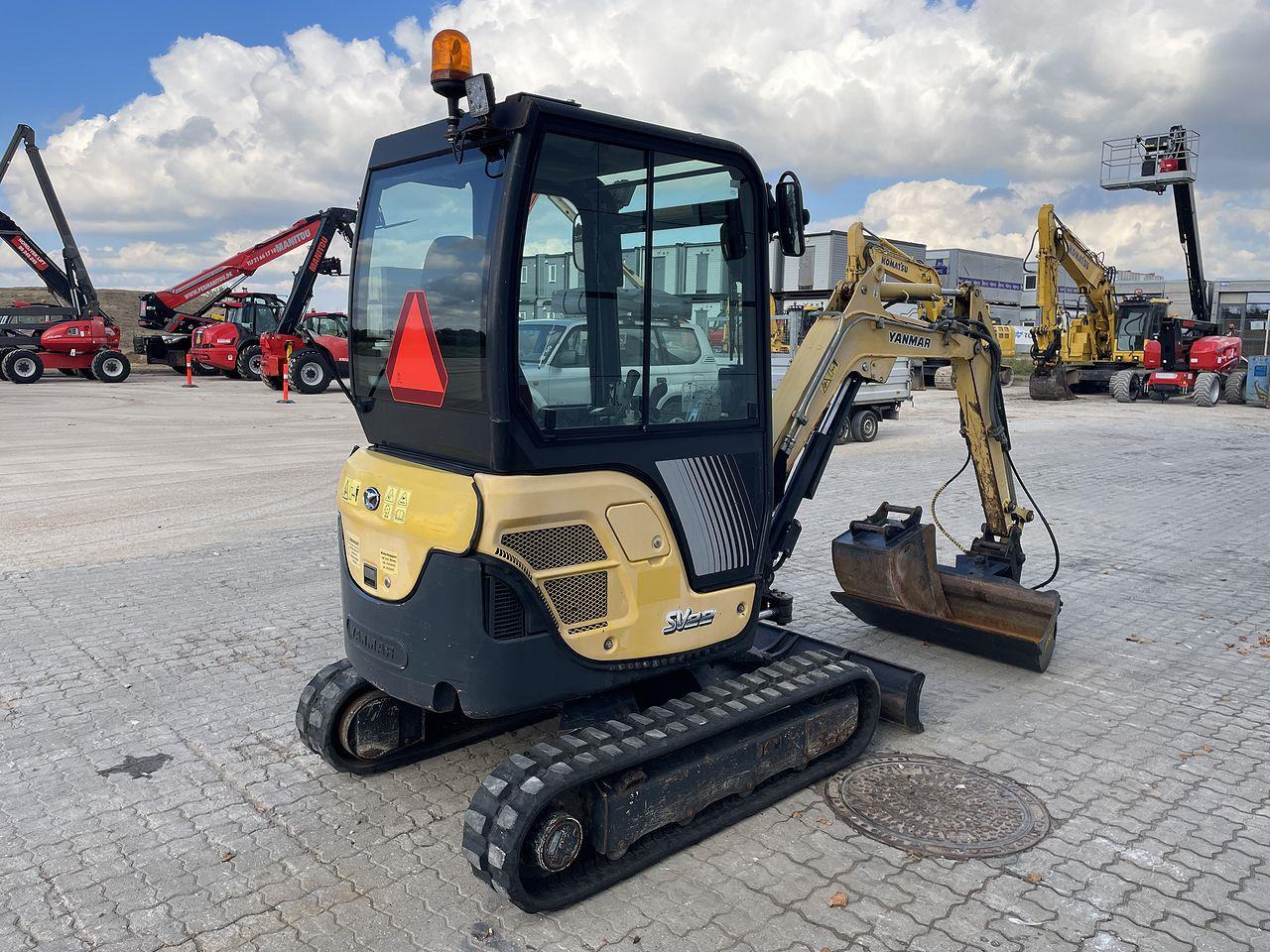 Yanmar SV22 - 미니 굴삭기 : 사진 4 Yanmar SV22 - 미니 굴삭기 : 사진 4
