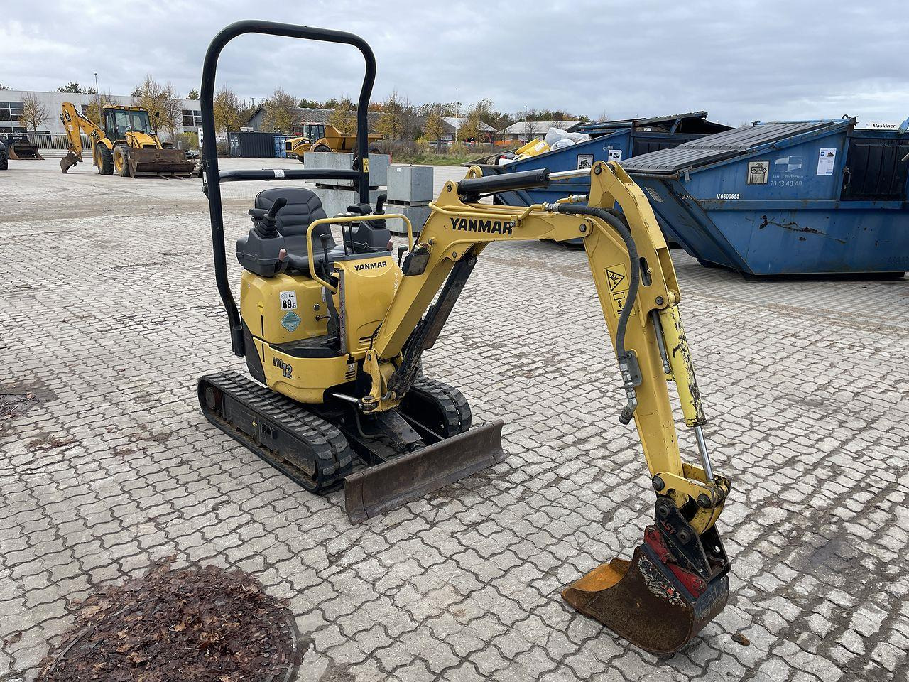 Yanmar VIO12 - 미니 굴삭기 : 사진 5 Yanmar VIO12 - 미니 굴삭기 : 사진 5