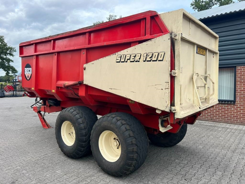 Beco Super 1200 - 농장 티핑 트레일러/ 덤프 : 사진 3 Beco Super 1200 - 농장 티핑 트레일러/ 덤프 : 사진 3