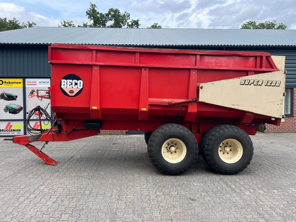Beco Super 1200 - 농장 티핑 트레일러/ 덤프 : 사진 2 Beco Super 1200 - 농장 티핑 트레일러/ 덤프 : 사진 2