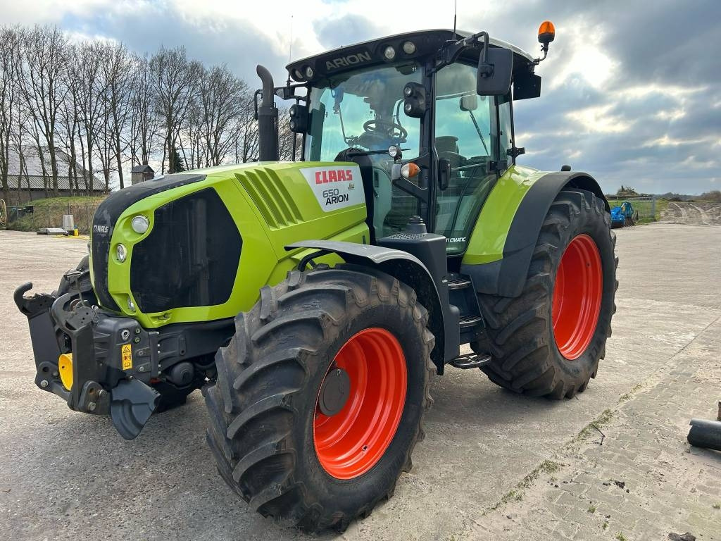 Claas Arion 650 Cmatic - 장궤형 트랙터 : 사진 1 Claas Arion 650 Cmatic - 장궤형 트랙터 : 사진 1