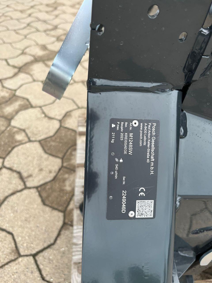 Posch Paldu Wippsäge Z M 1248 SW - 부착물 장궤형 트랙터 용 : 사진 5 Posch Paldu Wippsäge Z M 1248 SW - 부착물 장궤형 트랙터 용 : 사진 5