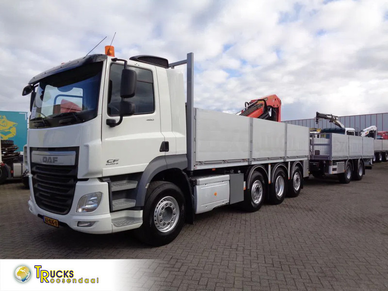 DAF CF 460 Combi Pacton MXD220 + 8X2 + Manual + Euro 6 + Palfinger PK 18500 - 크레인 트럭 : 사진 1 DAF CF 460 Combi Pacton MXD220 + 8X2 + Manual + Euro 6 + Palfinger PK 18500 - 크레인 트럭 : 사진 1