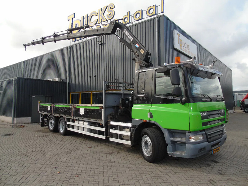 DAF CF 75.310 + HIAB 200 C5 + MANUAL + REMOTE + 6X2 STEERING - 크레인 트럭 : 사진 4 DAF CF 75.310 + HIAB 200 C5 + MANUAL + REMOTE + 6X2 STEERING - 크레인 트럭 : 사진 4