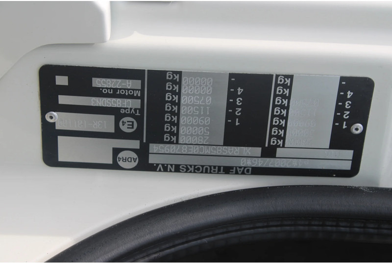 크레인 트럭 DAF CF 85 .360 + EURO 5 + PALIFINGER 180002EH + MANUAL + NL apk 10-2024 : 사진 20