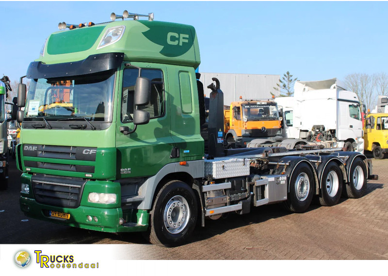 DAF CF 85.460 8X4 + 30 TON VDL hook + euro 5 - 후크 리프트 트럭 : 사진 1 DAF CF 85.460 8X4 + 30 TON VDL hook + euro 5 - 후크 리프트 트럭 : 사진 1