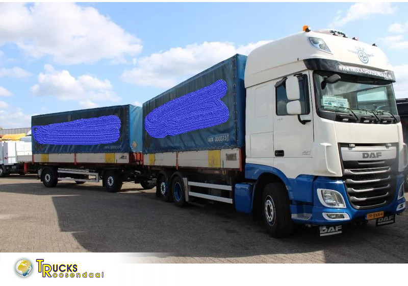 DAF XF 106.460 + Euro 6 + 6X2 + retarder + price is for complete incl combi - 커튼사이더 트럭 : 사진 1 DAF XF 106.460 + Euro 6 + 6X2 + retarder + price is for complete incl combi - 커튼사이더 트럭 : 사진 1