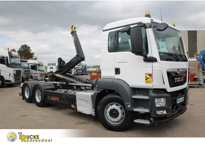 MAN TGS 28.460 + 6X2 + PERFECT CONDITION!! 3 X IN STOCK - 후크 리프트 트럭 : 사진 1 MAN TGS 28.460 + 6X2 + PERFECT CONDITION!! 3 X IN STOCK - 후크 리프트 트럭 : 사진 1