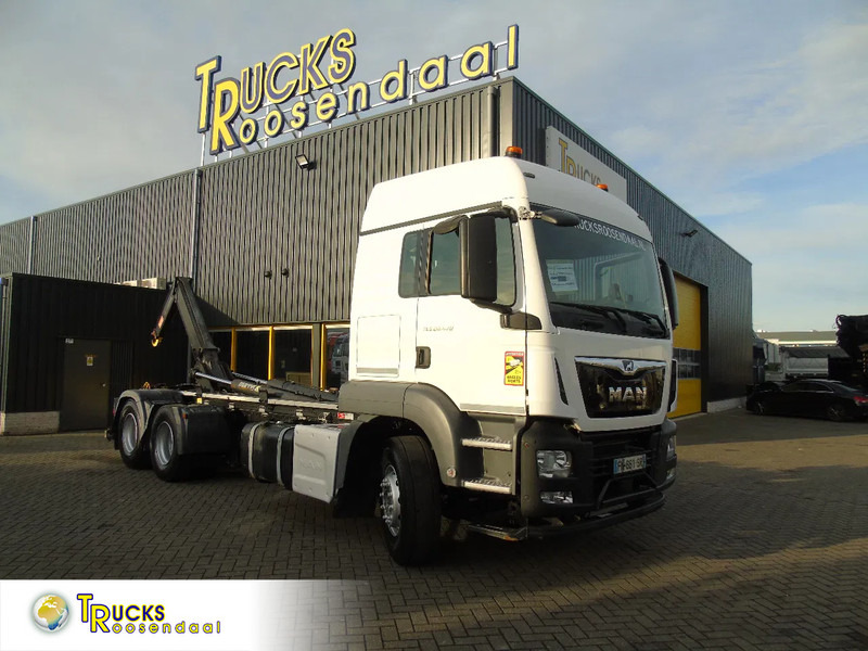 MAN TGS 28.470 + 20T hook + 6x2 - 후크 리프트 트럭 : 사진 1 MAN TGS 28.470 + 20T hook + 6x2 - 후크 리프트 트럭 : 사진 1