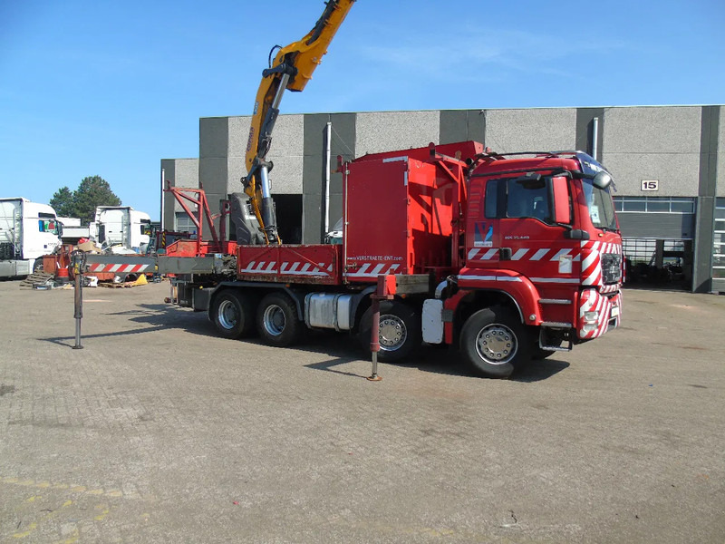 MAN TGS 35.440 + COPMA 450 + 8X4 + SPRING + MANUAL + REMOTE - 크레인 트럭 : 사진 4 MAN TGS 35.440 + COPMA 450 + 8X4 + SPRING + MANUAL + REMOTE - 크레인 트럭 : 사진 4