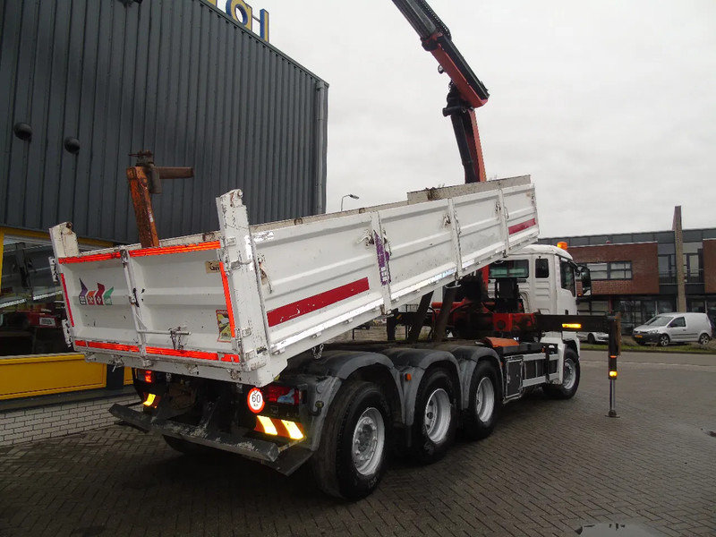 MAN TGS 35.440 + PALFINGER PK23.001eh + 8x4 + tridem steering + euro 5 + REMOTE - 덤프트럭, 크레인 트럭 : 사진 4 MAN TGS 35.440 + PALFINGER PK23.001eh + 8x4 + tridem steering + euro 5 + REMOTE - 덤프트럭, 크레인 트럭 : 사진 4