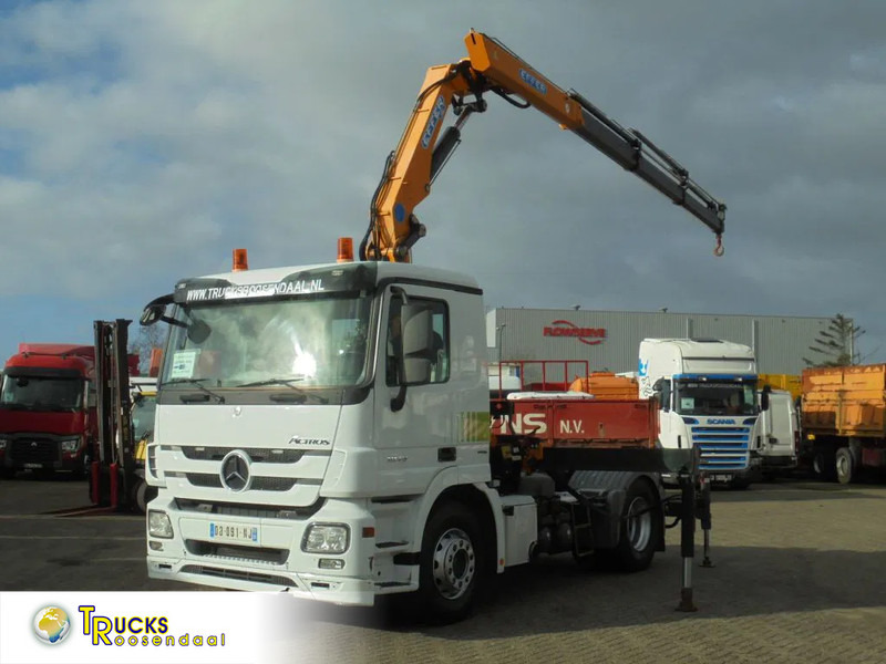 Mercedes-Benz Actros 1846 + Euro 5 + EFFER 250 Crane + REMOTE - 크레인 트럭 : 사진 1 Mercedes-Benz Actros 1846 + Euro 5 + EFFER 250 Crane + REMOTE - 크레인 트럭 : 사진 1