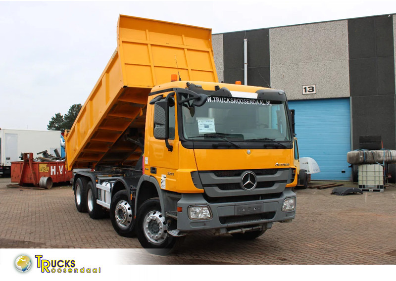 Mercedes-Benz Actros 3241 8x4 + SPRING SPRING BLATT + EURO 5 - 덤프트럭 : 사진 1 Mercedes-Benz Actros 3241 8x4 + SPRING SPRING BLATT + EURO 5 - 덤프트럭 : 사진 1