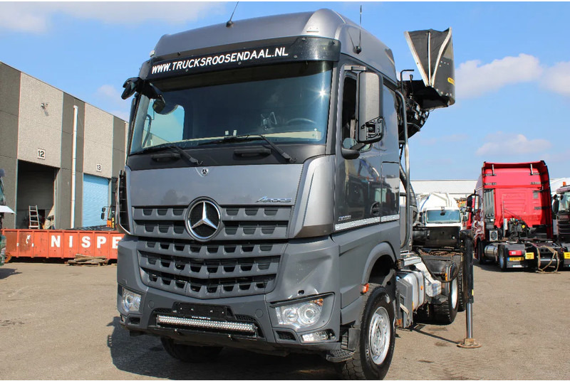Mercedes-Benz Arocs 2858 + PALFINGER Z15 (2022) + 6X4 + FOREST/WOOD/METAL EDITION - 트랙터 유닛 : 사진 4 Mercedes-Benz Arocs 2858 + PALFINGER Z15 (2022) + 6X4 + FOREST/WOOD/METAL EDITION - 트랙터 유닛 : 사진 4