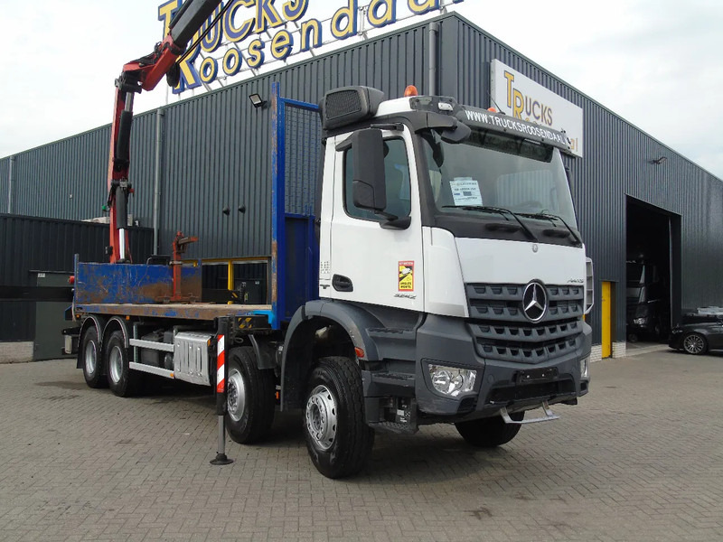 Mercedes-Benz Arocs 3242 + PALFINGER 33002EH 7x EXTENTION + 8X4 + EURO 6 + REMOTE - 크레인 트럭 : 사진 4 Mercedes-Benz Arocs 3242 + PALFINGER 33002EH 7x EXTENTION + 8X4 + EURO 6 + REMOTE - 크레인 트럭 : 사진 4