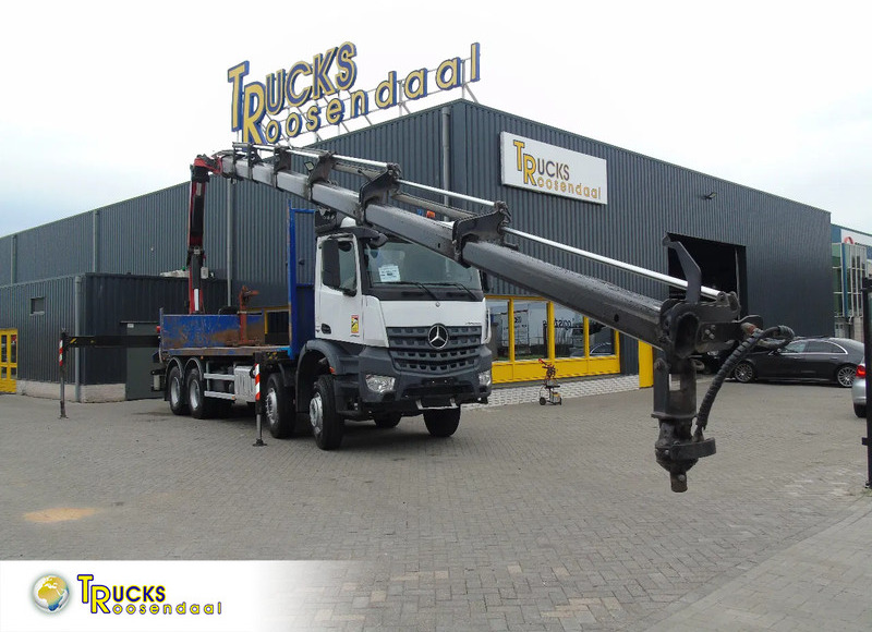 Mercedes-Benz Arocs 3242 + PALFINGER 33002EH 7x EXTENTION + 8X4 + EURO 6 + REMOTE - 크레인 트럭 : 사진 1 Mercedes-Benz Arocs 3242 + PALFINGER 33002EH 7x EXTENTION + 8X4 + EURO 6 + REMOTE - 크레인 트럭 : 사진 1
