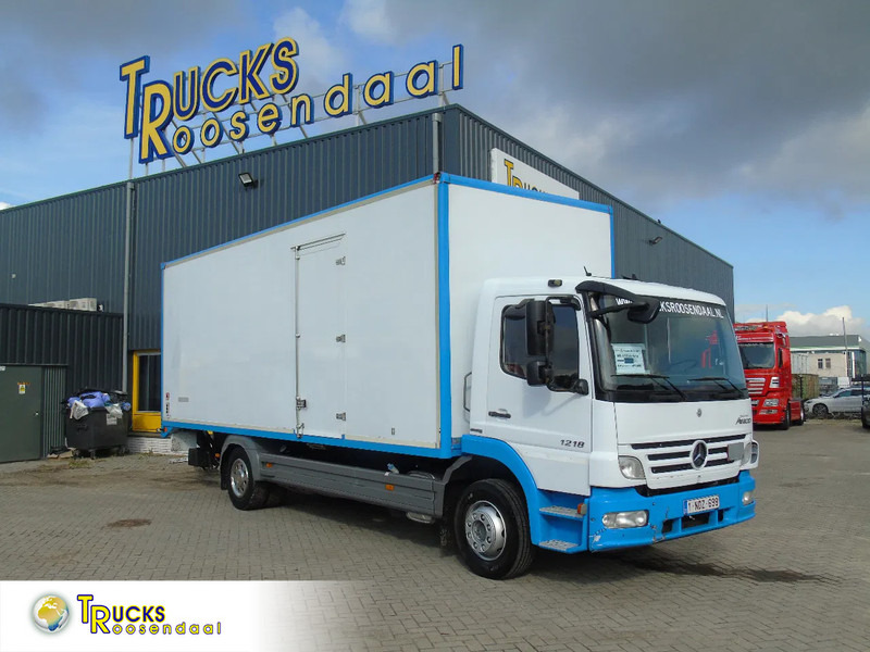 Mercedes-Benz Atego 1218 + euro 5 + lift - 박스 트럭 : 사진 1 Mercedes-Benz Atego 1218 + euro 5 + lift - 박스 트럭 : 사진 1