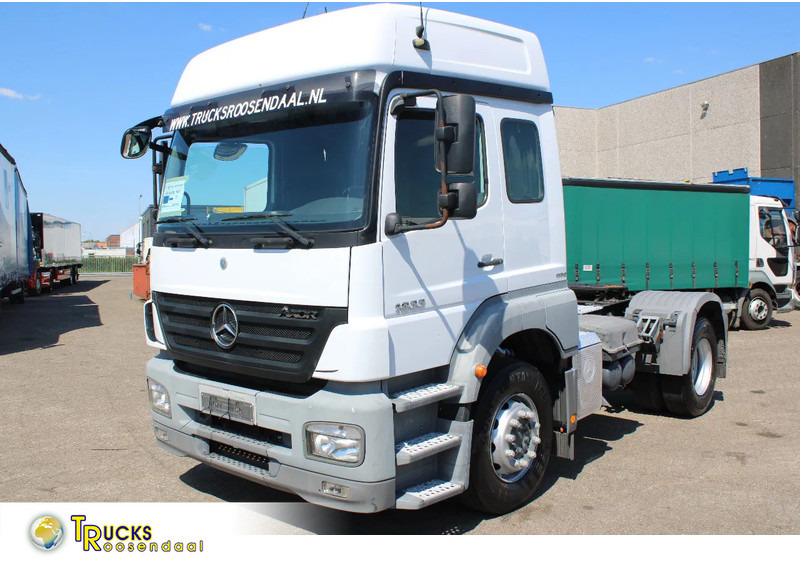 Mercedes-Benz Axor 1833 + manual + RETARDER! 122.939 km orginal! perfect condition + EURO 5 - 트랙터 유닛 : 사진 1 Mercedes-Benz Axor 1833 + manual + RETARDER! 122.939 km orginal! perfect condition + EURO 5 - 트랙터 유닛 : 사진 1
