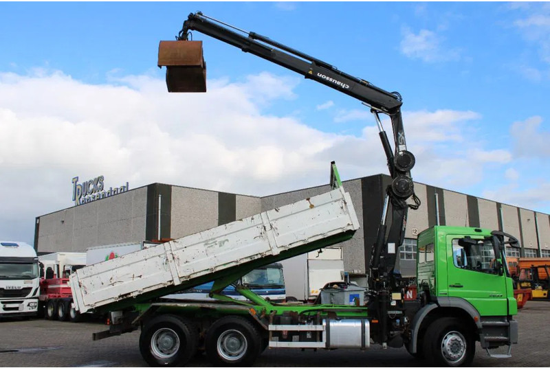 Mercedes-Benz Axor 2633 + TIPPER + HIAB 144 + REMOTE + MANUAL - 크레인 트럭 : 사진 3 Mercedes-Benz Axor 2633 + TIPPER + HIAB 144 + REMOTE + MANUAL - 크레인 트럭 : 사진 3