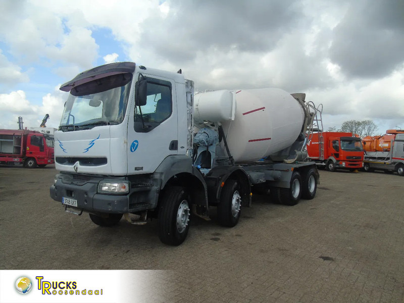 Renault Kerax 420 + 8x4 + manual + spring + 10m3 - 콘크리트 믹서 트럭 : 사진 1 Renault Kerax 420 + 8x4 + manual + spring + 10m3 - 콘크리트 믹서 트럭 : 사진 1