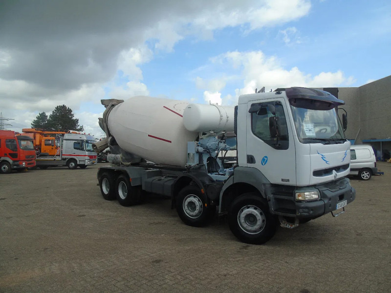 Renault Kerax 420 + 8x4 + manual + spring + 10m3 - 콘크리트 믹서 트럭 : 사진 2 Renault Kerax 420 + 8x4 + manual + spring + 10m3 - 콘크리트 믹서 트럭 : 사진 2
