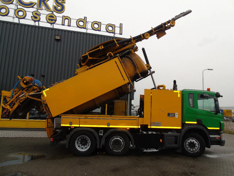 Scania P 360 + COMBI VACUUM WIEDEMANN + 6X4 - 진공 흡입 트럭 : 사진 2 Scania P 360 + COMBI VACUUM WIEDEMANN + 6X4 - 진공 흡입 트럭 : 사진 2