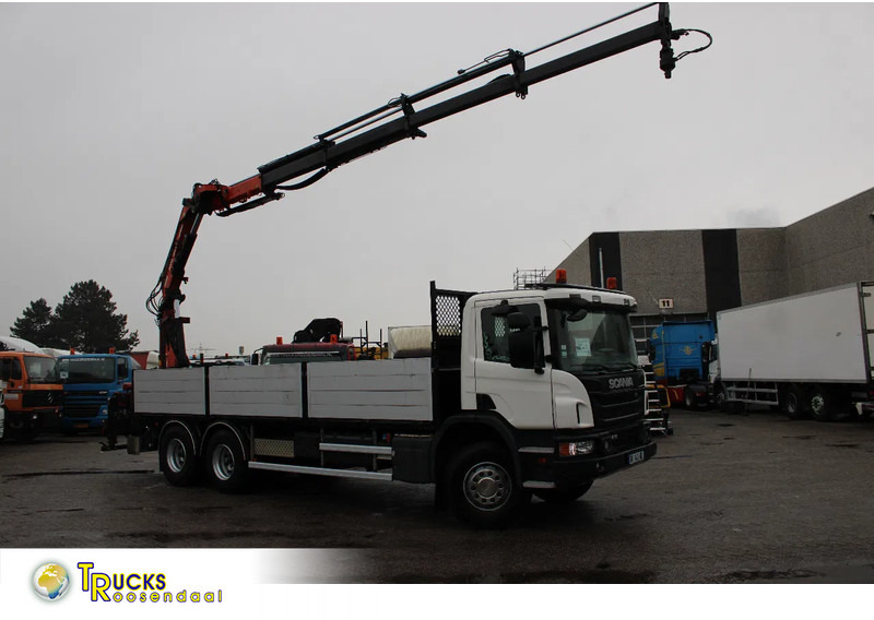 Scania P410 + atlas 190 4x hydrolic + 6x4 remote + EURO 6 + SPRING SUSPENSION - 크레인 트럭 : 사진 1 Scania P410 + atlas 190 4x hydrolic + 6x4 remote + EURO 6 + SPRING SUSPENSION - 크레인 트럭 : 사진 1