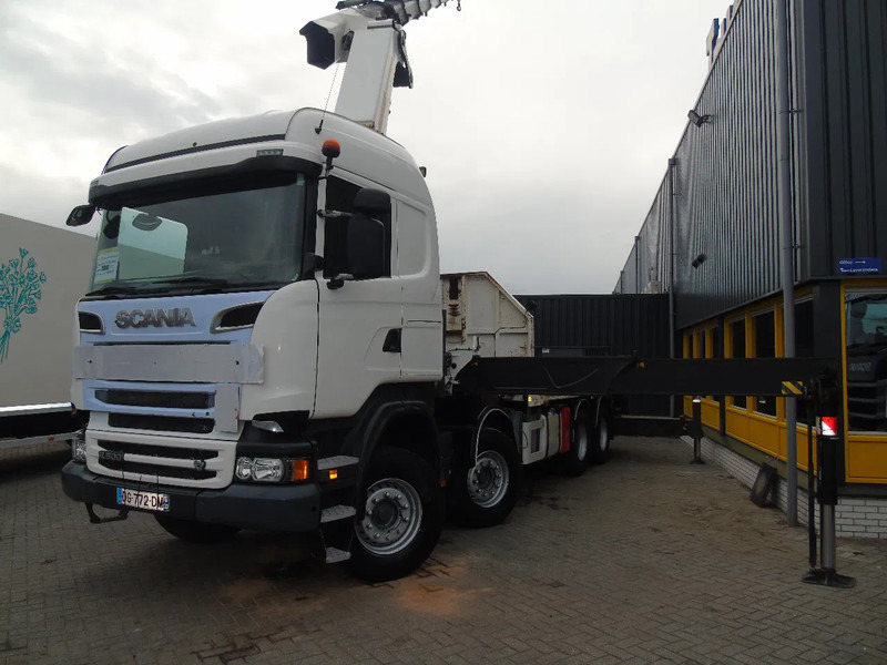 Scania R 500 + PALFINGER 88002-EH + 8x EXT + 8X4 + EURO 5 + MANUAL - 크레인 트럭 : 사진 3 Scania R 500 + PALFINGER 88002-EH + 8x EXT + 8X4 + EURO 5 + MANUAL - 크레인 트럭 : 사진 3