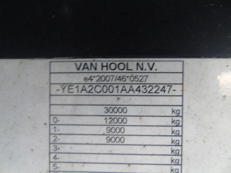 밀폐형 박스 세미 트레일러 Van Hool 2X + ROLLER HYDRA : 사진 18