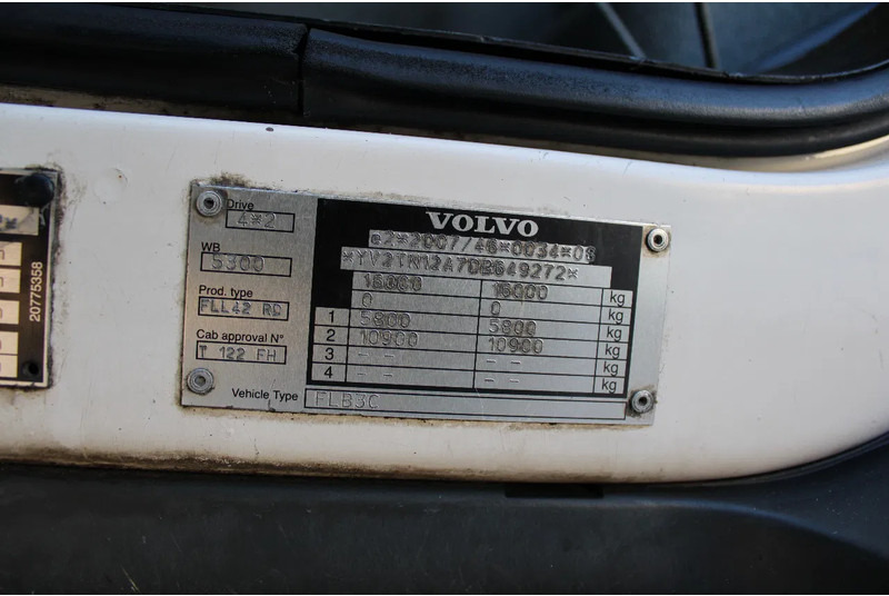 냉동탑차 Volvo FL 16.240 + EURO 5 + 16T : 사진 19