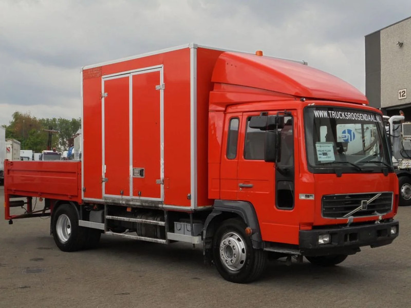 Volvo FL 220 + Manual + HMF 150 crane - 드롭사이드/ 플랫베드 트럭 : 사진 3 Volvo FL 220 + Manual + HMF 150 crane - 드롭사이드/ 플랫베드 트럭 : 사진 3