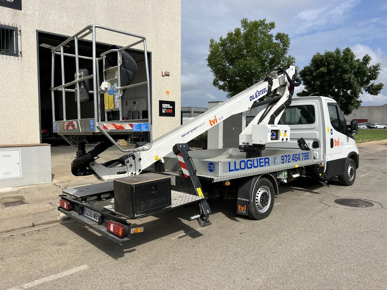 Iveco Daily + Oil&Steel Scorpion 1812 Smart Iveco Daily + Oil&Steel Scorpion 1812 Smart - 트럭 탑재 고가작업 플랫폼 : 사진 4 Iveco Daily + Oil&Steel Scorpion 1812 Smart Iveco Daily + Oil&Steel Scorpion 1812 Smart - 트럭 탑재 고가작업 플랫폼 : 사진 4