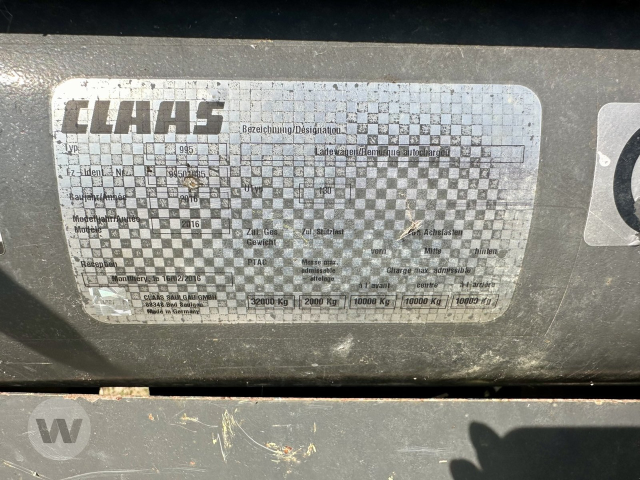 CLAAS Cargos 995 - 셀프 로딩 왜건 : 사진 2 CLAAS Cargos 995 - 셀프 로딩 왜건 : 사진 2