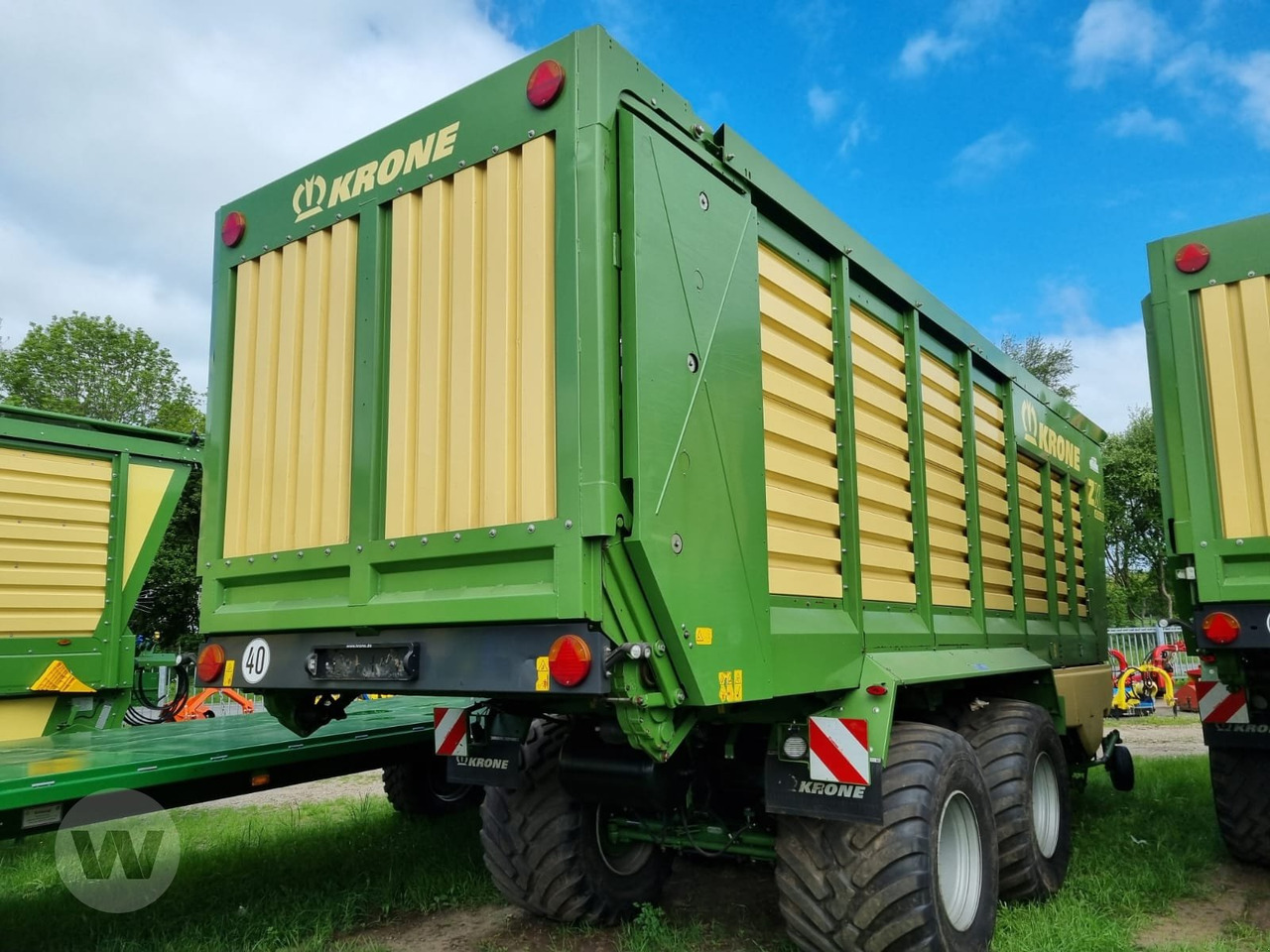Krone ZX 430 GD - 셀프 로딩 왜건 : 사진 5 Krone ZX 430 GD - 셀프 로딩 왜건 : 사진 5